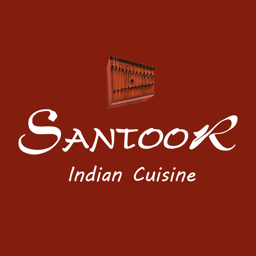 Santoor Indian Cuisine logo.
